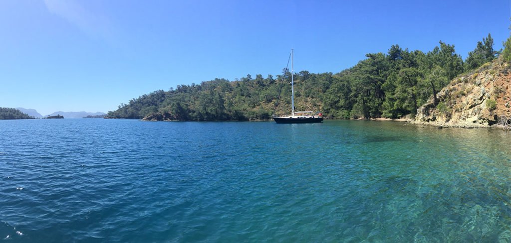 Bencik Koyu'nda kıçtan kara