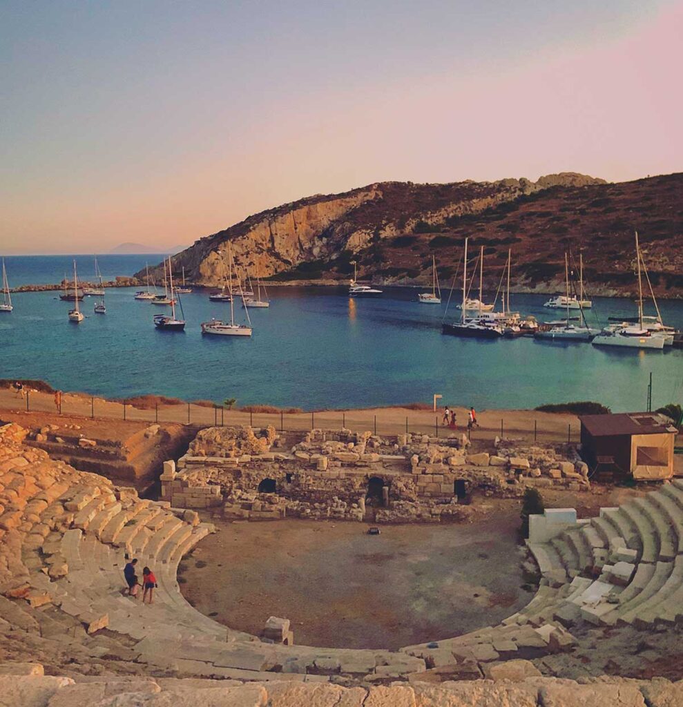 Knidos günbatımı