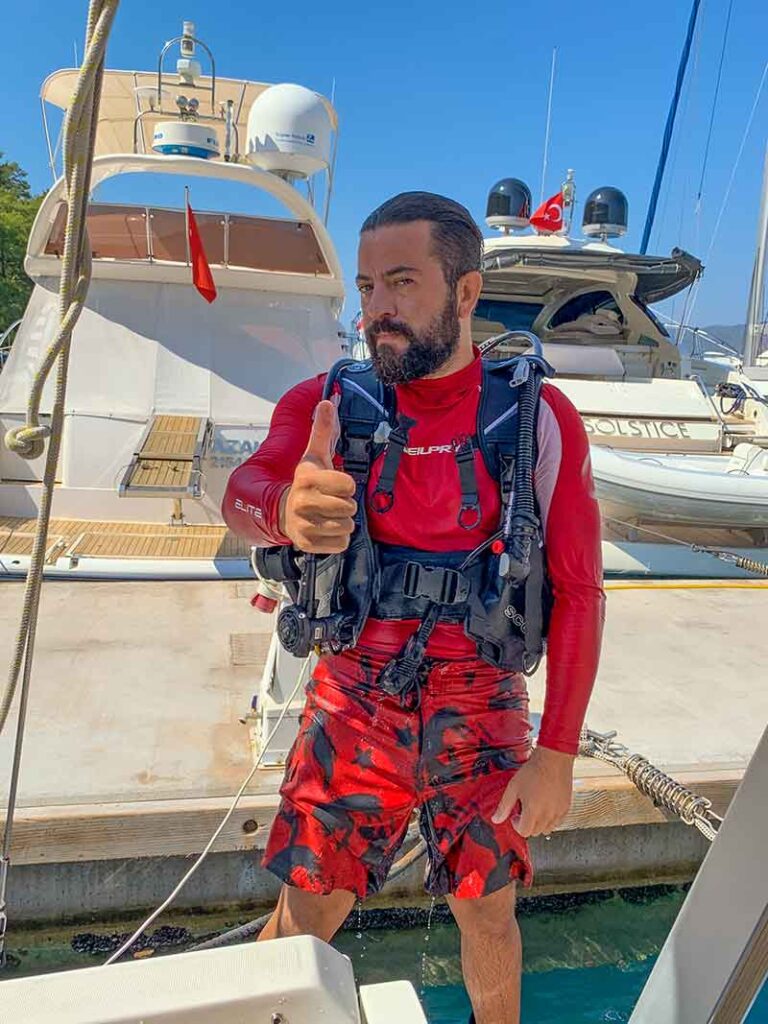 dalgıç kaptan